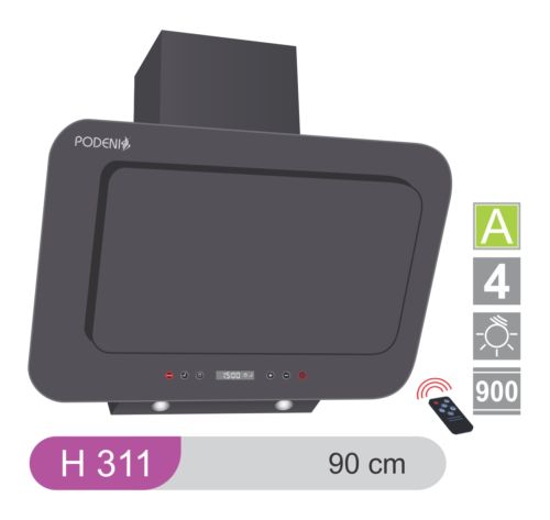 هود آشپزخانه پودنیس H311