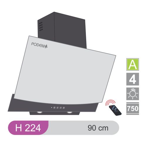 هود آشپزخانه پودنیس H224
