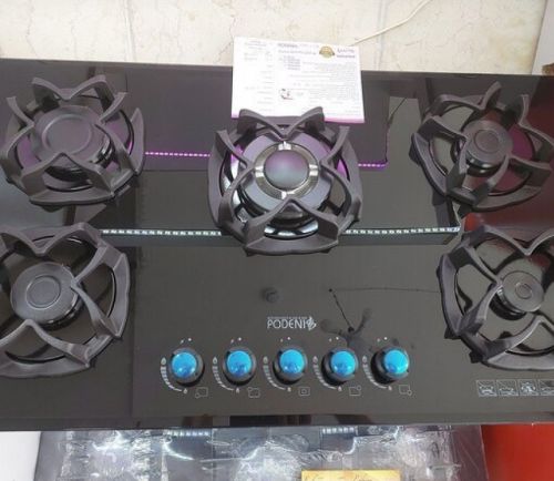 اجاق گاز رومیزی شیشه ای پودنیس مدلj6